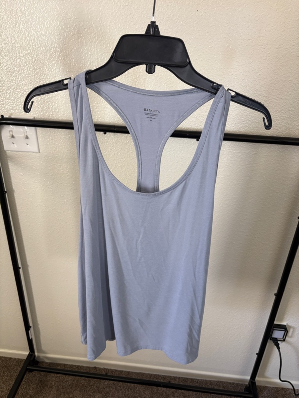 Athleta Light Blue Racerback Tank